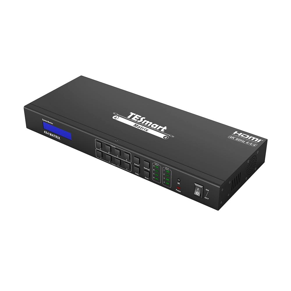 HDMI Matrix switch 4X4 4K 60hz HDCP RS232/LAN Control TESmart