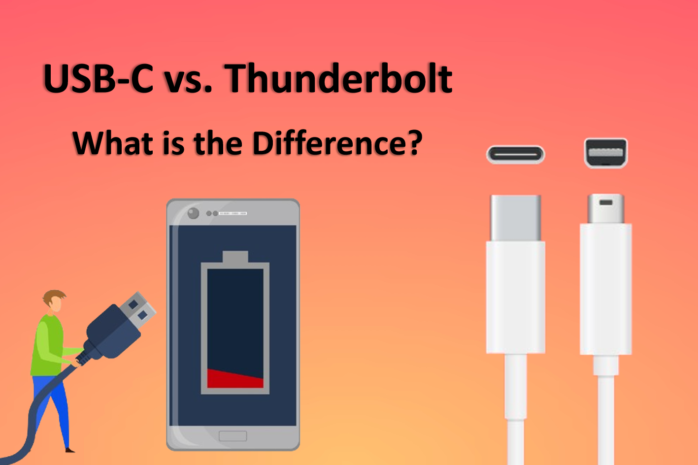 USB-C vs. Thunderbolt: What is the Difference?